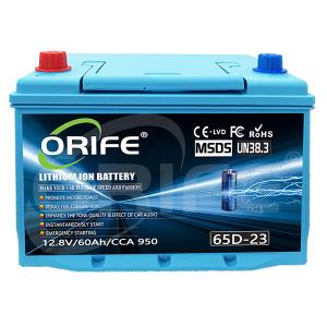 65D23 Lithium Car Battery