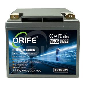 LFP30L-BS Lithium Motorcycle Battery